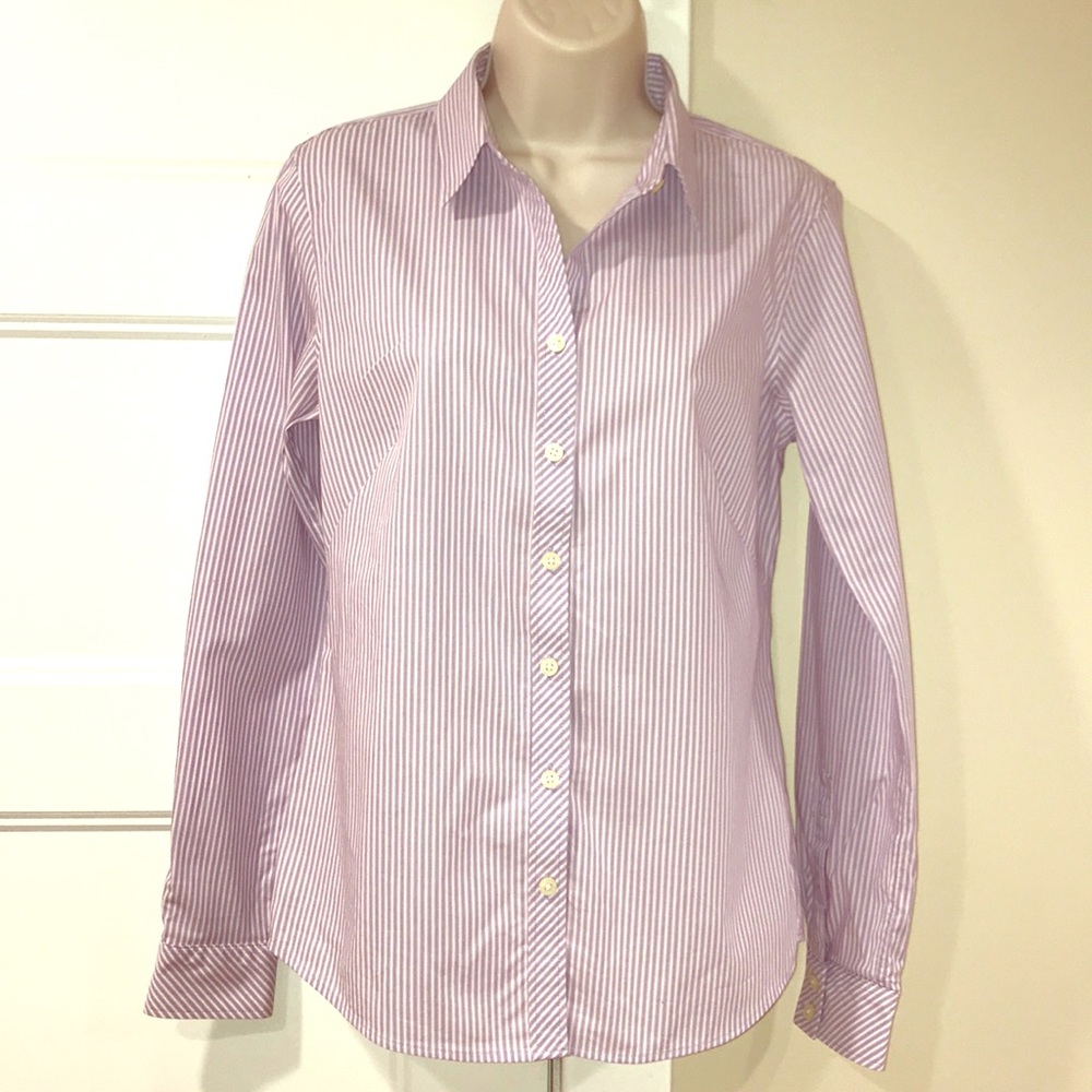 Banana Republic non-iron fitted stretch shirt